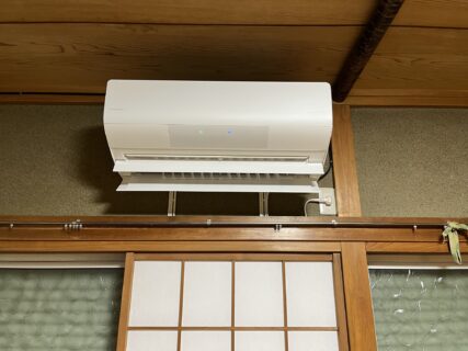H様  エアコン取り付け工事