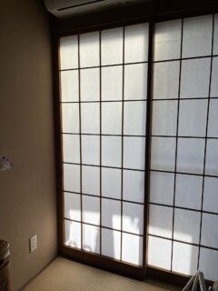 N様  障子張り