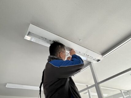 Kビル様LED照明器具交換工事