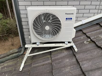 K様  2階エアコン取り付け工事