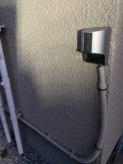 入間市現場  EV電源工事