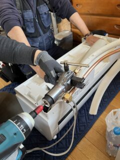 I様  エアコン取付け工事