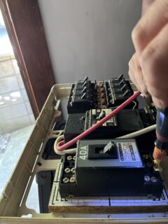 S様 分電盤取付け工事