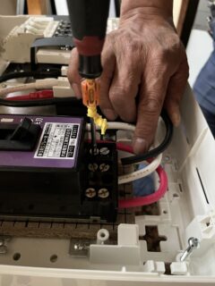 I様  分電盤取付け工事