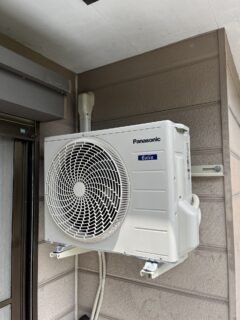 A様 エアコン取付け、専用回路工事