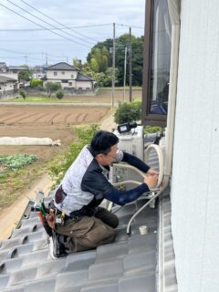 A様  エアコン取付け工事