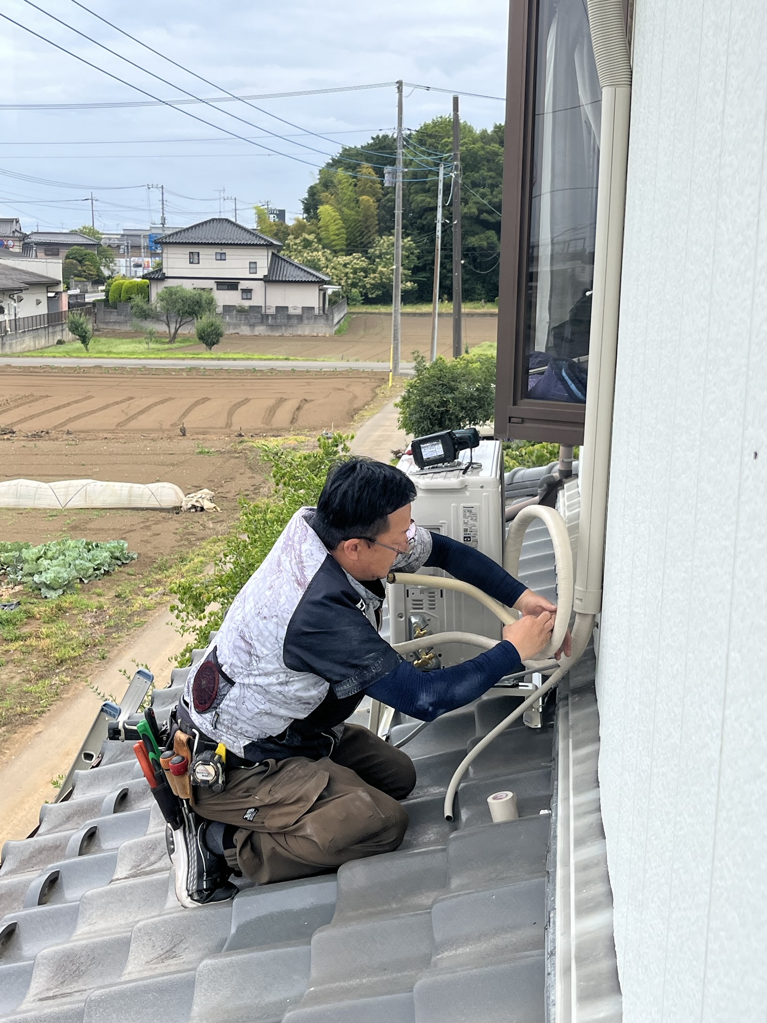 A様  エアコン取付け工事