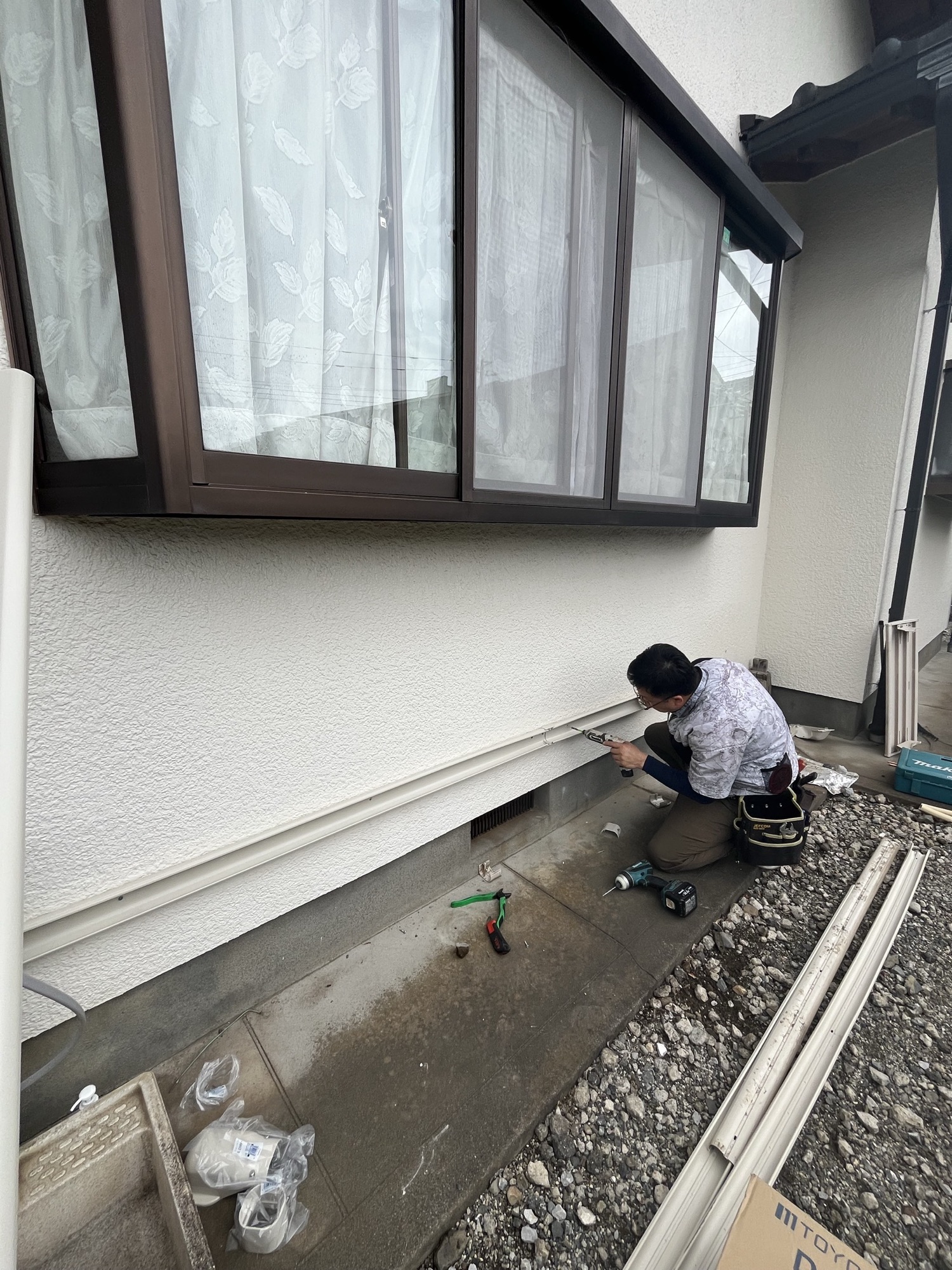 T様  エアコン取付け工事